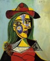 Mujer con sombrero y cuello de piel 1937 Pablo Picasso